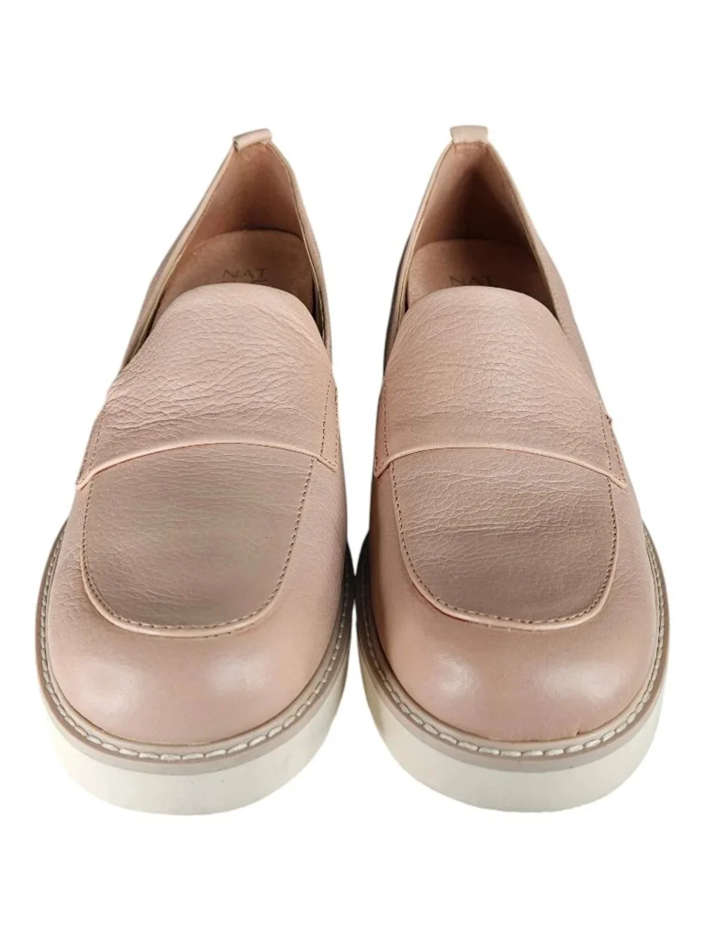 Naturalizer Darry Leather Chunky Lug Sole Loafer 9.5M, 90s Inspired, Preppy, NWT
